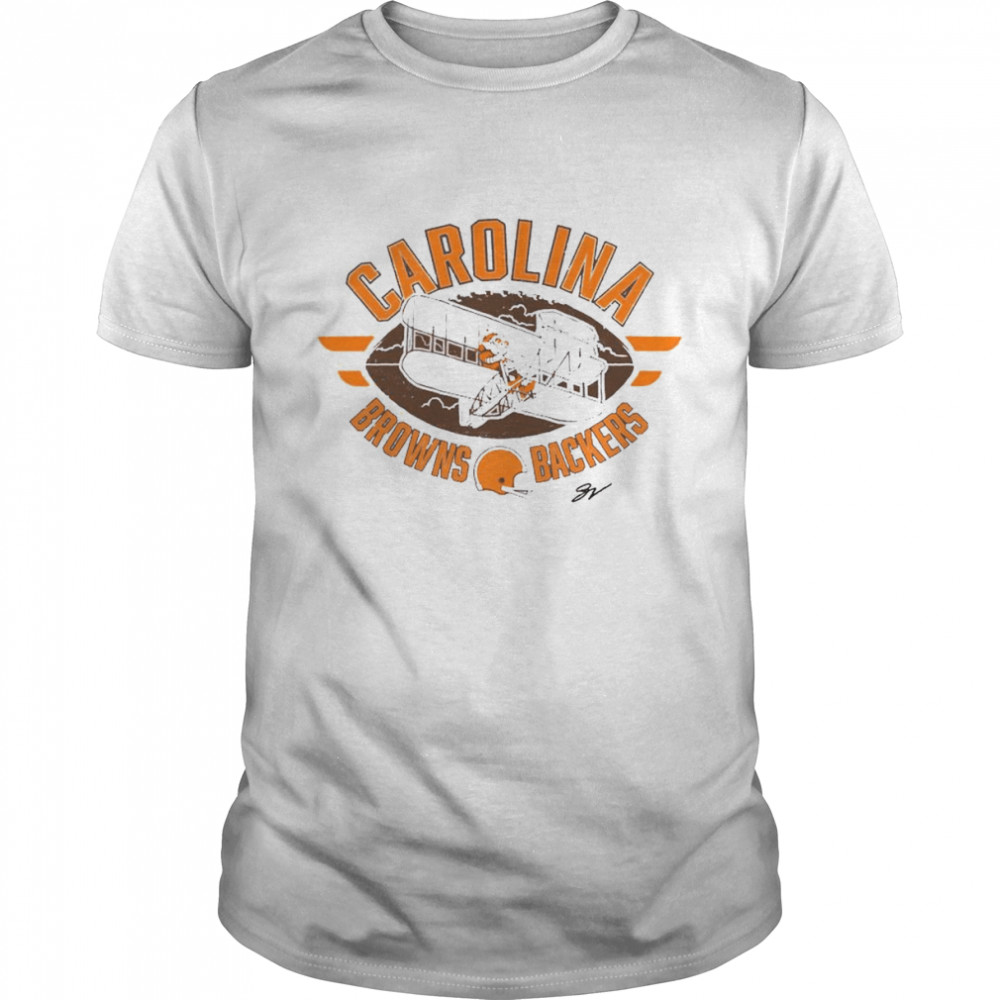 Carolina Browns Backers signature shirt