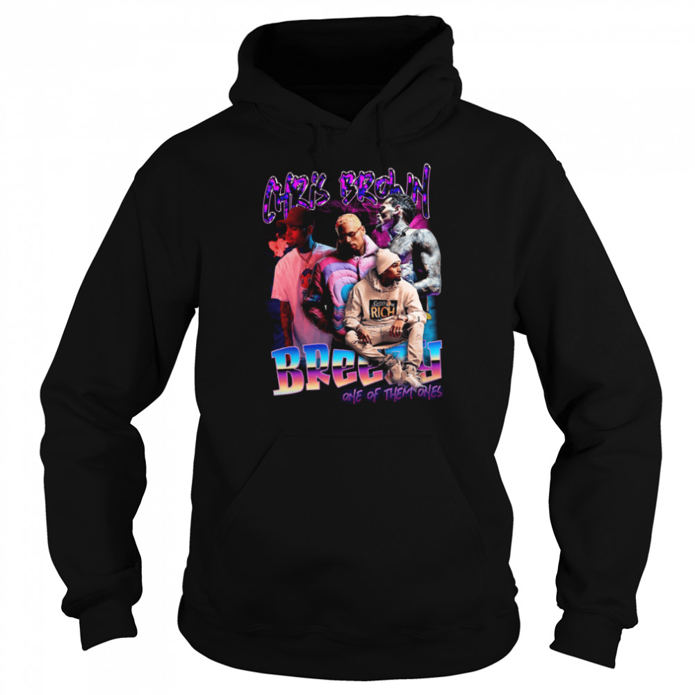 Chris Brown Breezy One Of Them Ones Tour 2022 Music Tour shirt Unisex Hoodie