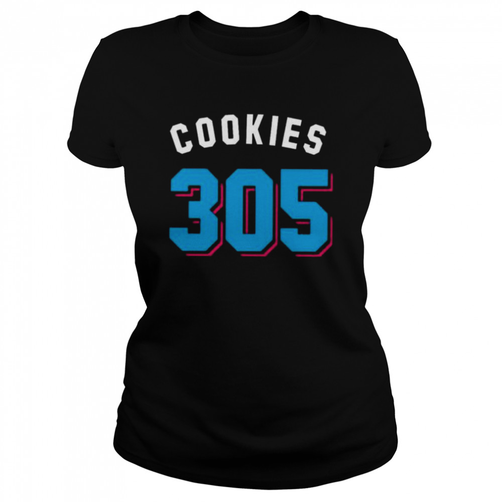Cookie miami 305 2022 shirt Classic Women's T-shirt