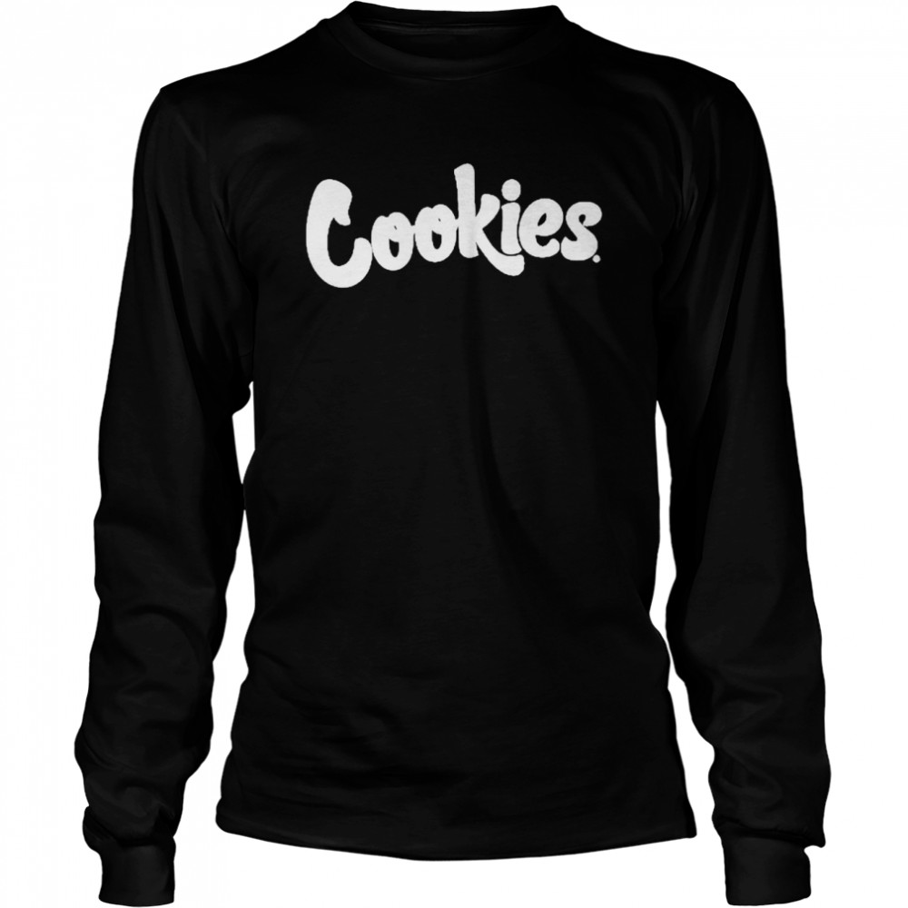 Cookies Logo Black Cookies T- Long Sleeved T-shirt