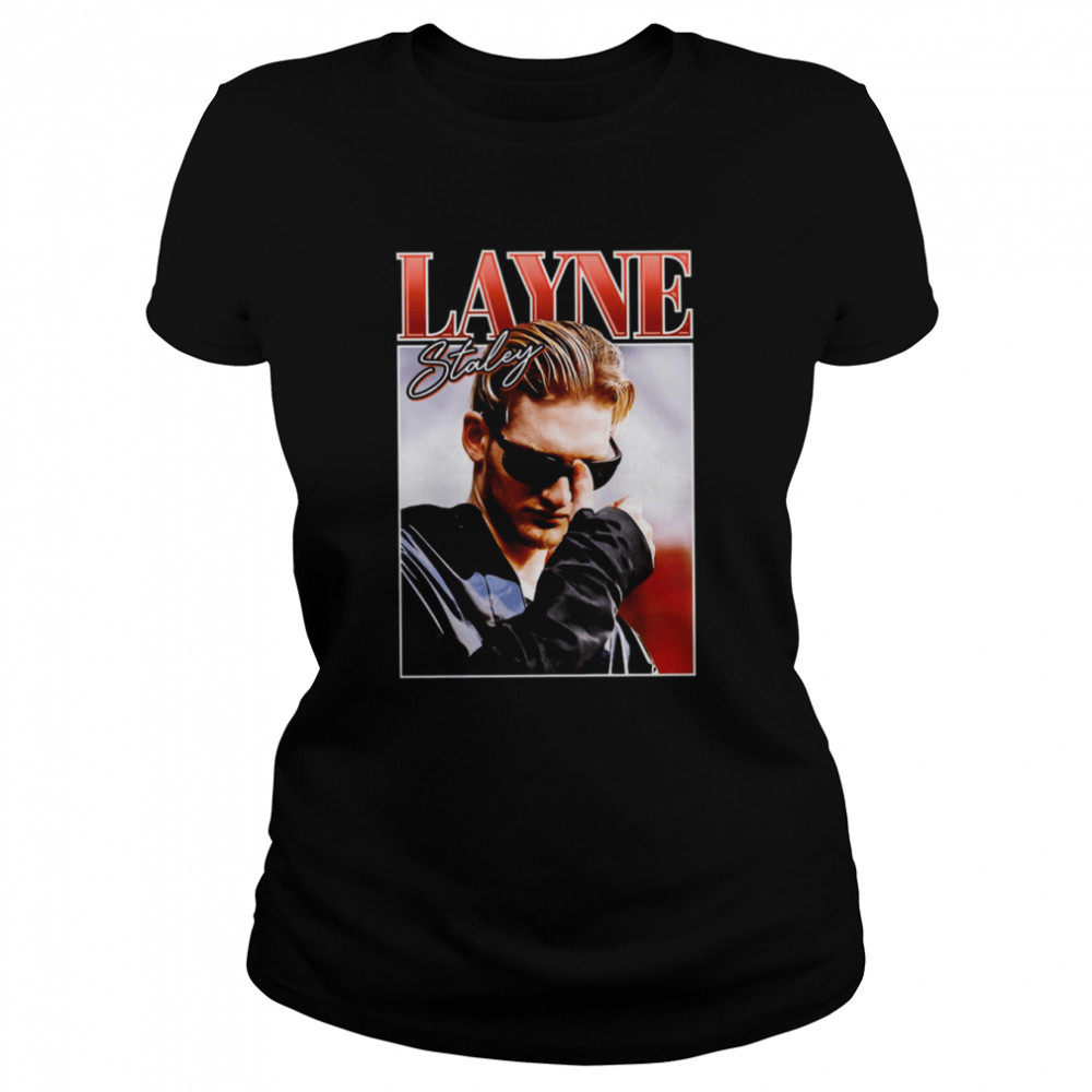 Cool Glasses Layne Grunge Layne Staley shirt Classic Women's T-shirt
