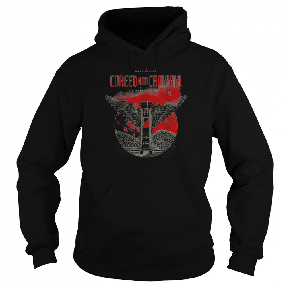 Death Moon Coheed And Cambria shirt Unisex Hoodie