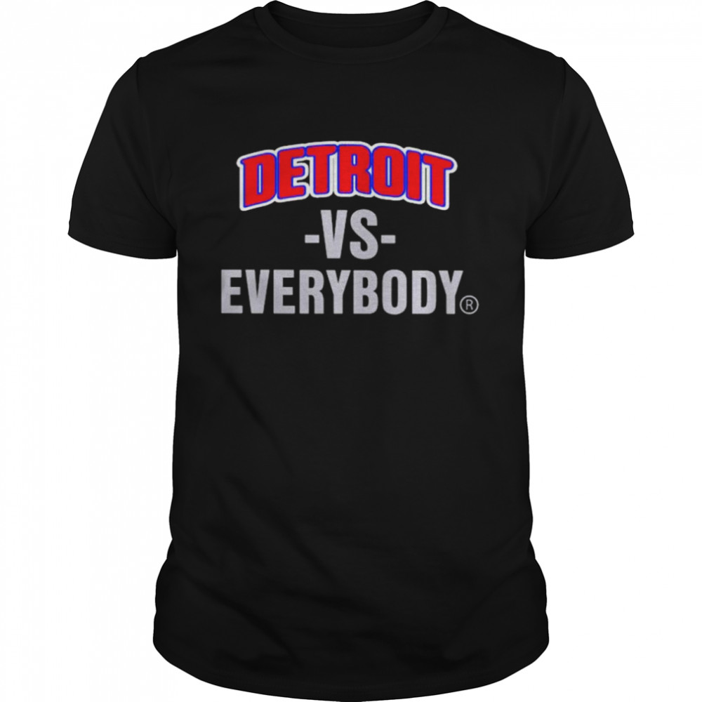 Detroit vs everybody shirt Classic Men's T-shirt