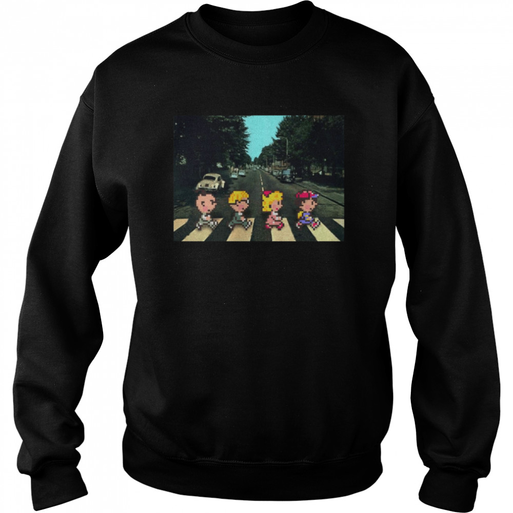 Earthbound Abbey Road The Beatles shirt Unisex Sweatshirt
