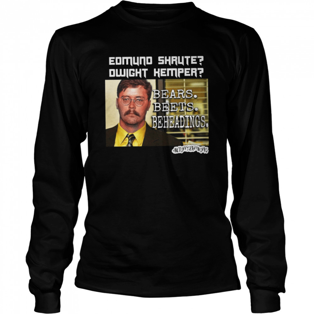 Edmund Shrute Illustration shirt Long Sleeved T-shirt