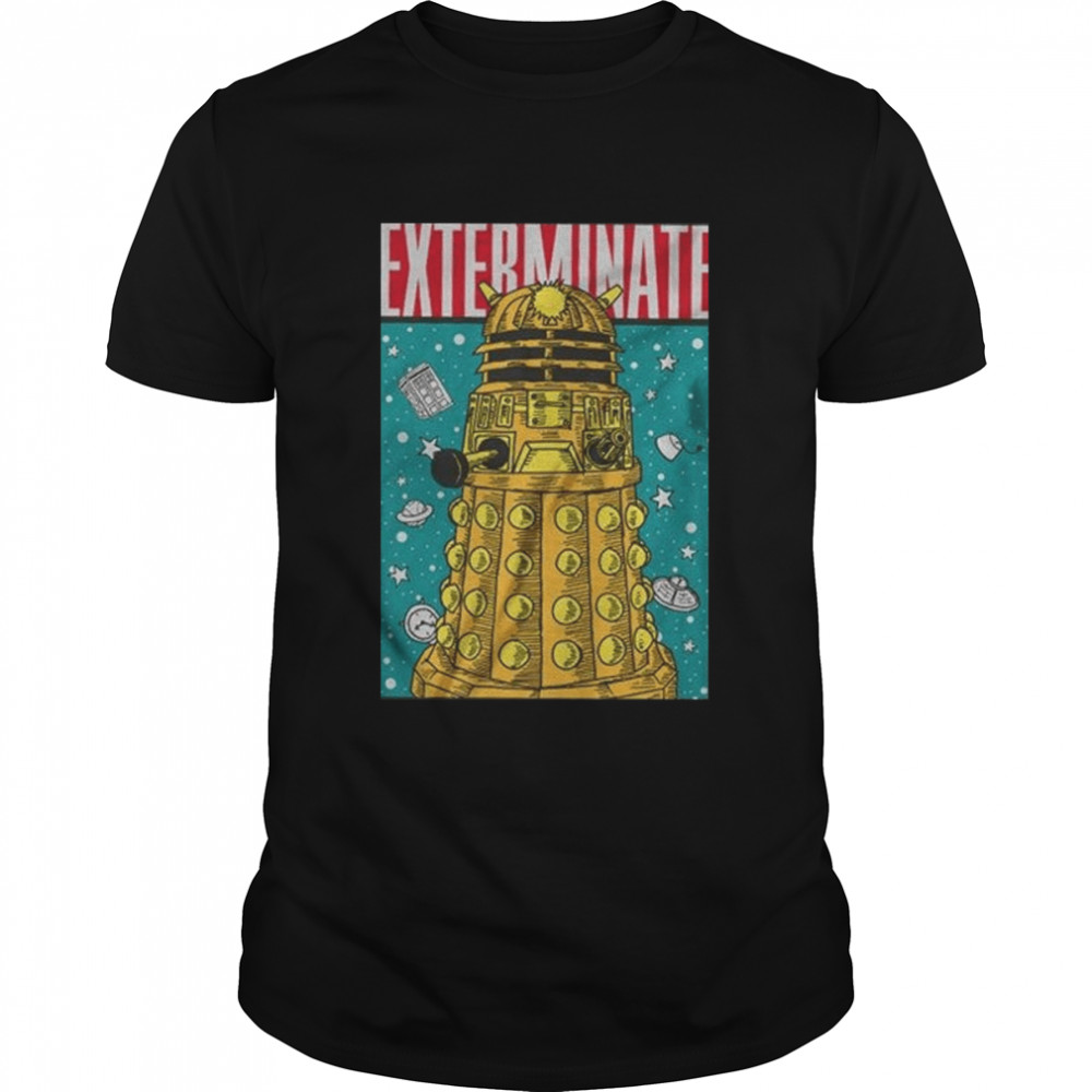 Exterminate Doctor Who shirt Classic Men's T-shirt