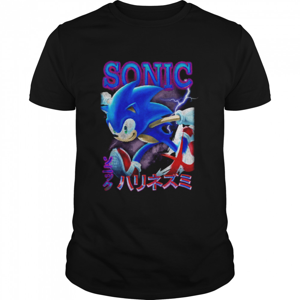 Fast Hedgehog Sonic Smash Bros Character Vintage shirt Classic Men's T-shirt