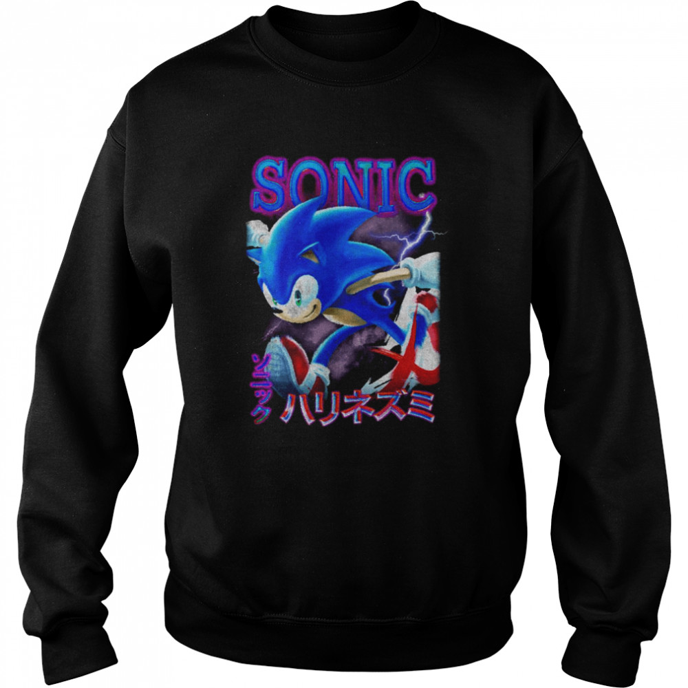 Fast Hedgehog Sonic Smash Bros Character Vintage shirt Unisex Sweatshirt