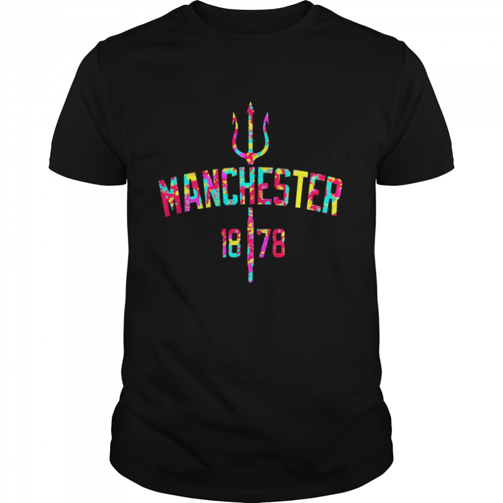 Football Team Manchester United Colorful shirt Classic Men's T-shirt