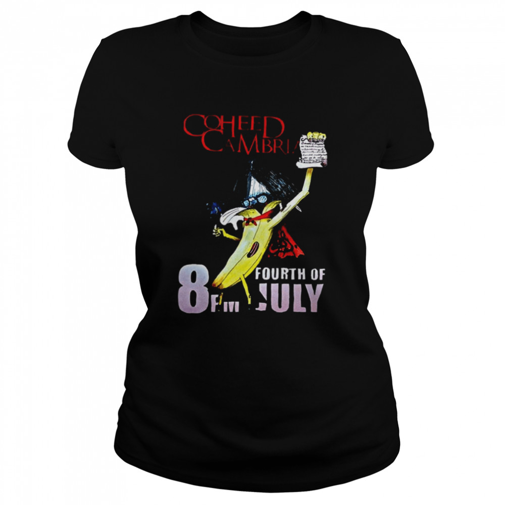 Fourth Of July Coheed And Cambria shirt Classic Women's T-shirt