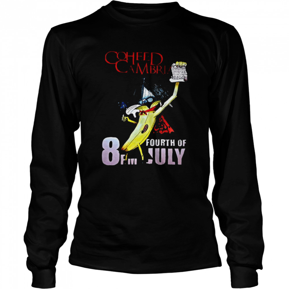 Fourth Of July Coheed And Cambria shirt Long Sleeved T-shirt