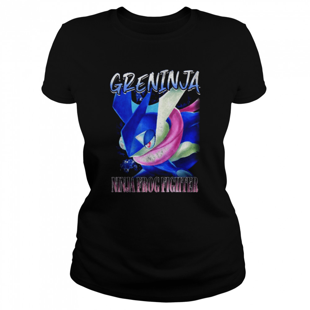 Greninja Ninja Frog Fighter Smash Bros Vintage shirt Classic Women's T-shirt