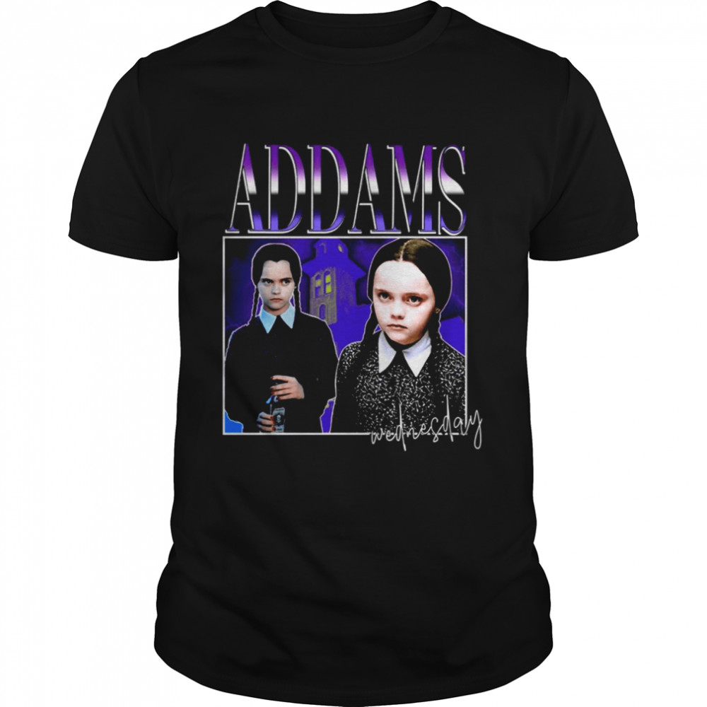 Halloween Wednesday Addams Rereo Vintage shirt Classic Men's T-shirt