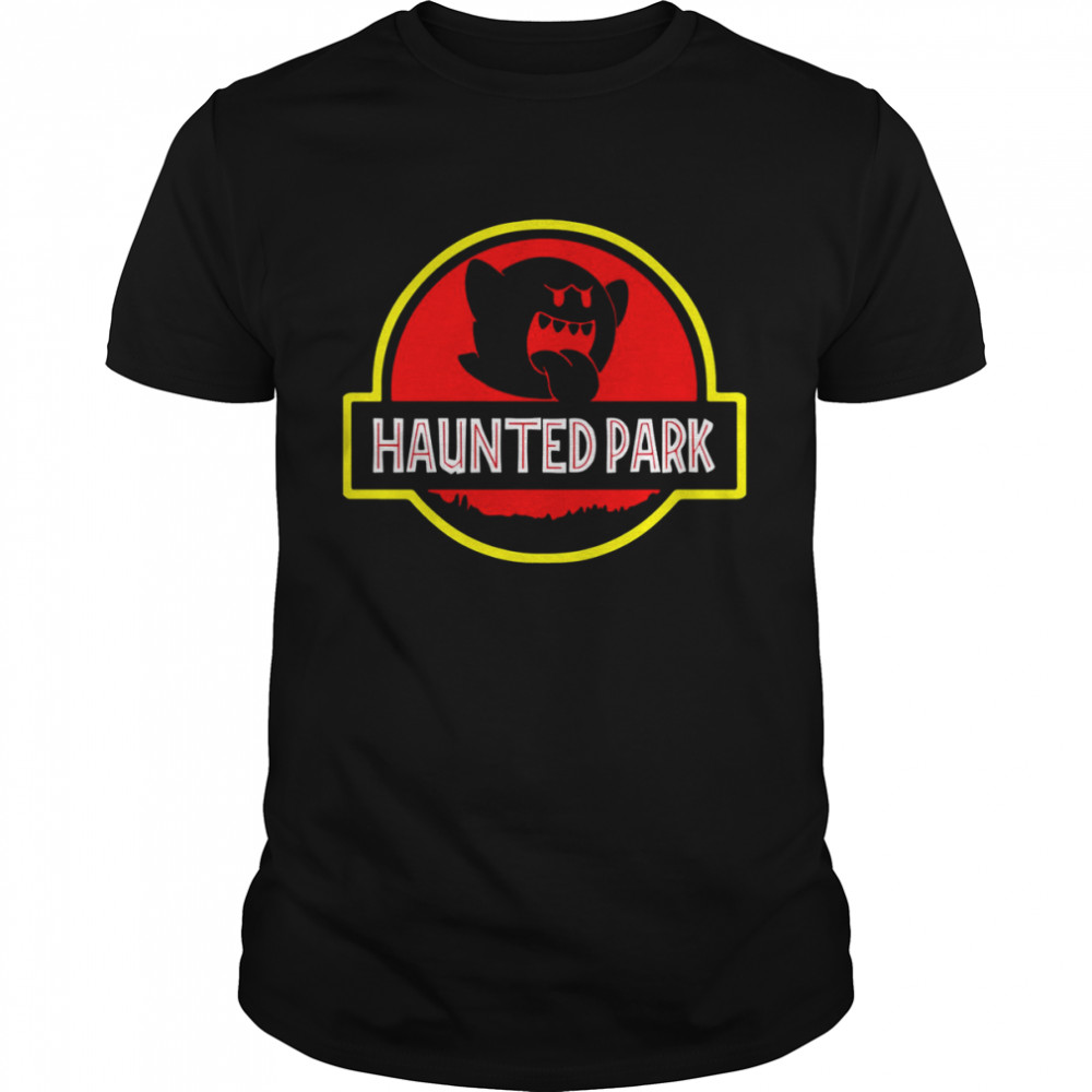 Haunted Park Super Mario Game Mashup shirt Classic Men's T-shirt