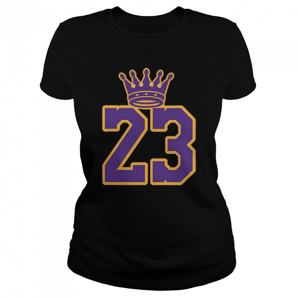 King 23 LA Lakers Team NBA shirt Classic Women's T-shirt