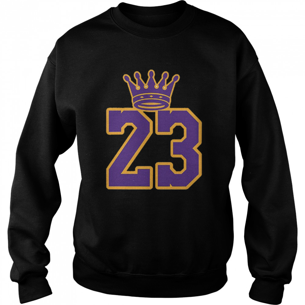 King 23 LA Lakers Team NBA shirt Unisex Sweatshirt