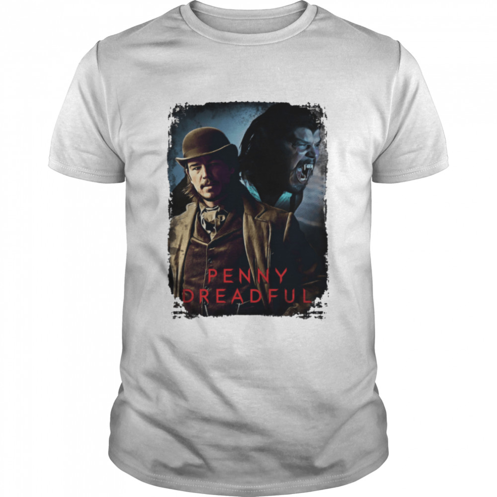 Penny Dreadful Ethan Chandler Josh Hartnett Werewolf Horror shirt