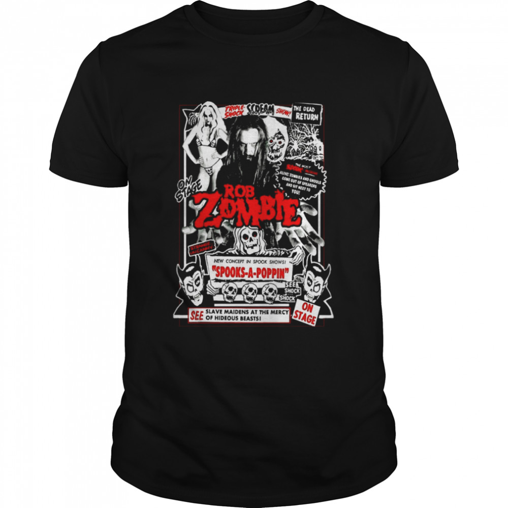 The Dead Return Vintage Rob Zombie Band shirt