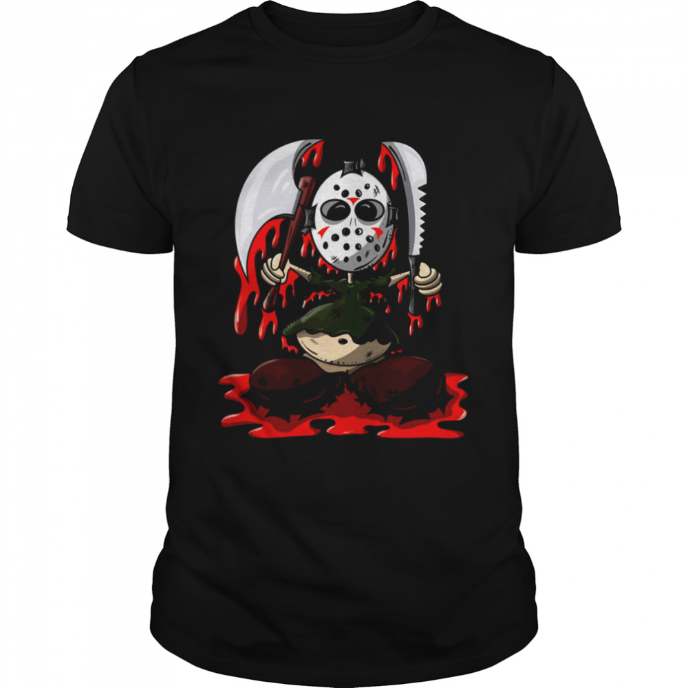 Chibi Jason Voorhees In Blood shirt