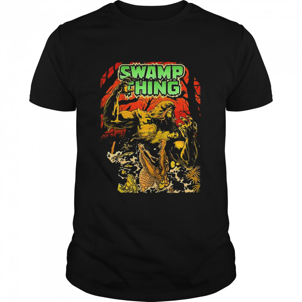 Horror Swamp Thing shirt