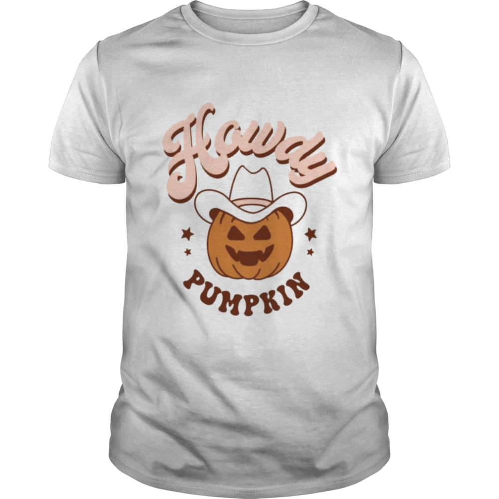 Howdy pumpkin shirt