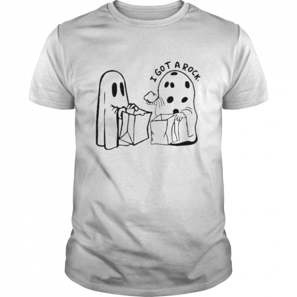 I Got A Rock Digital File Great Pumpkin Charlie Brown Ghost Halloween T-Shirt