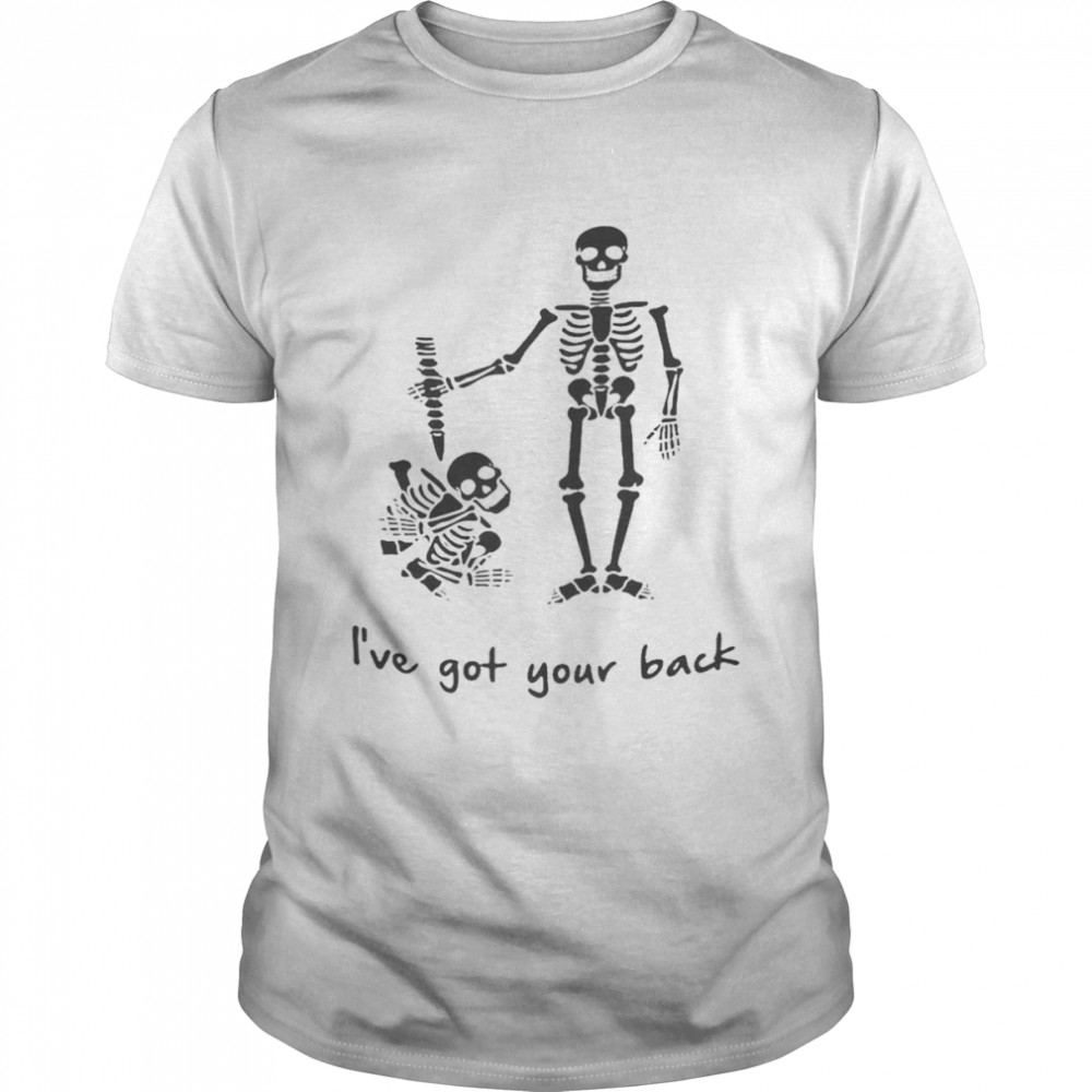 I’ve Got Your Back Skull Halloween T-shirt