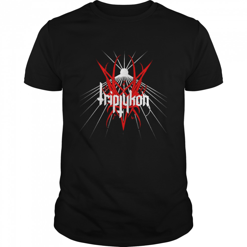 Logo Art Triptykon Rock Band Retro shirt