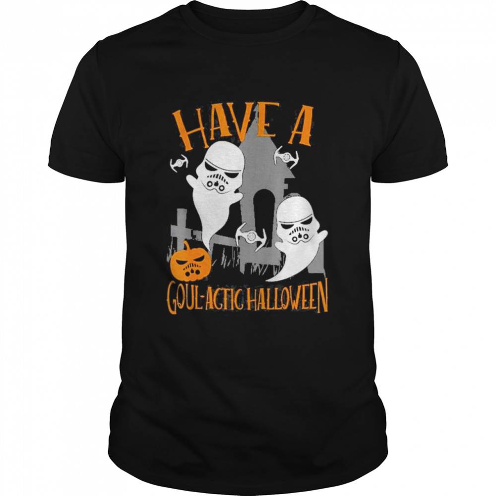 Star Wars Trooper Ghosts Goulactic Halloween T-shirt