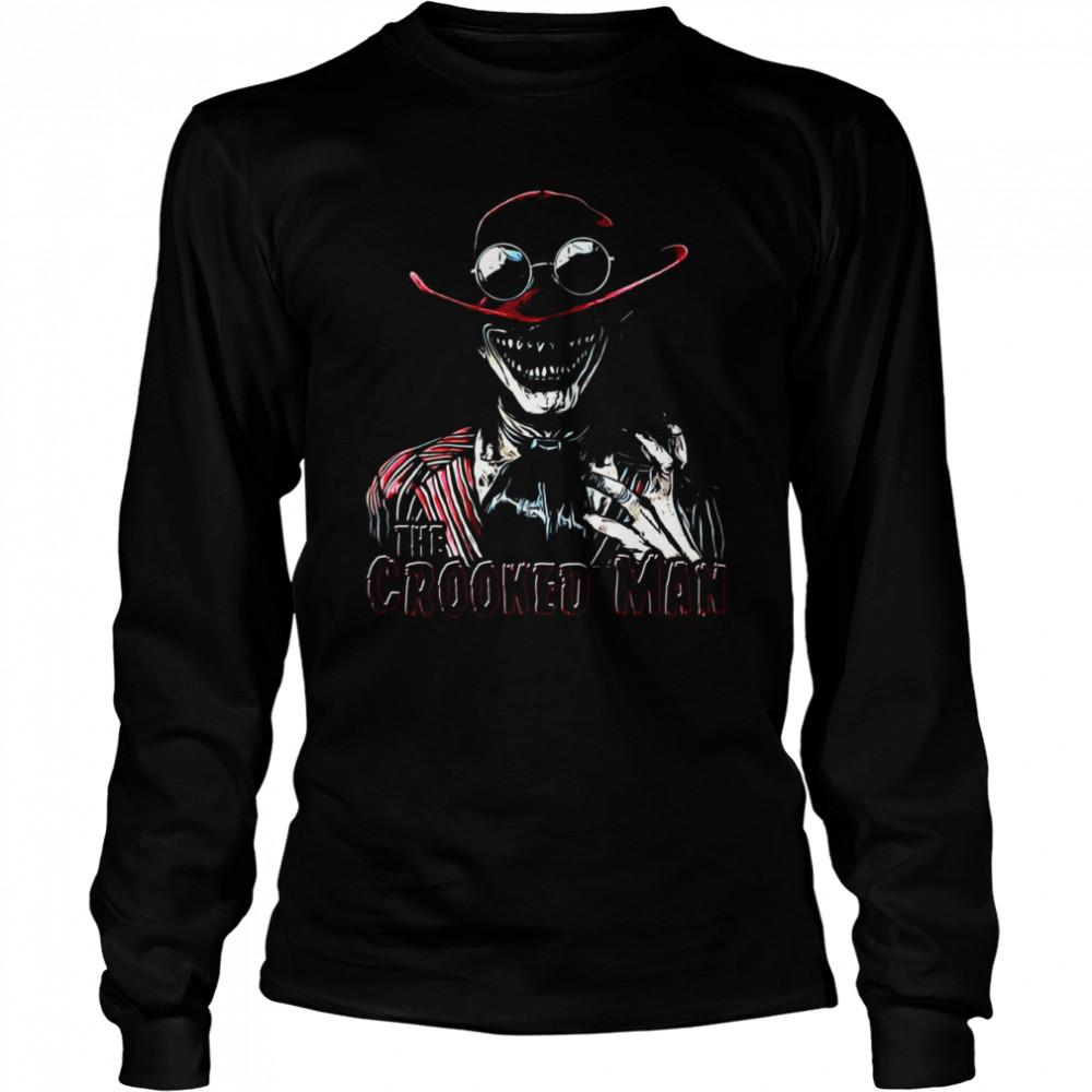 The Crooked Man Halloween Horror shirt Long Sleeved T-shirt