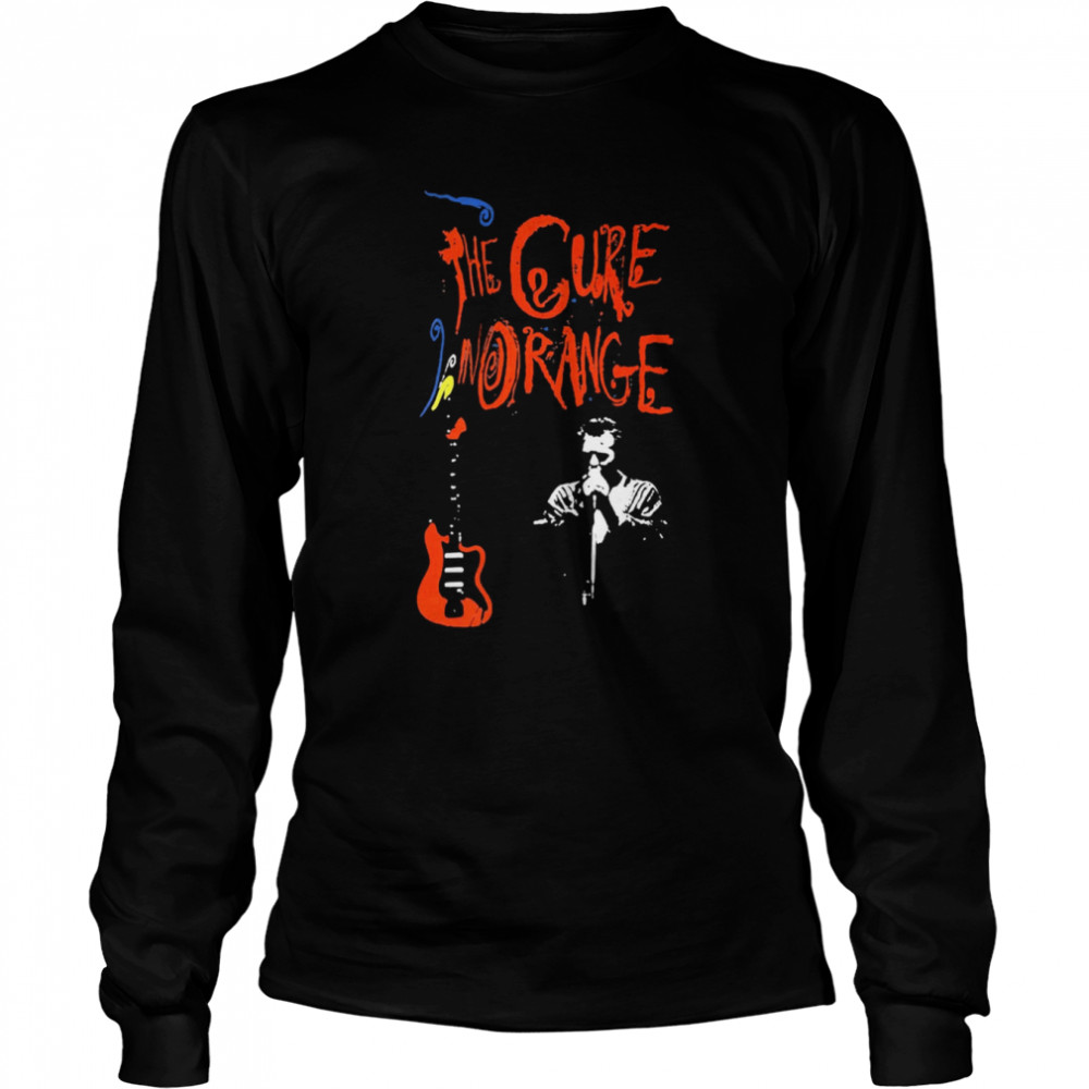 The Cure In Orange Rock Band shirt Long Sleeved T-shirt