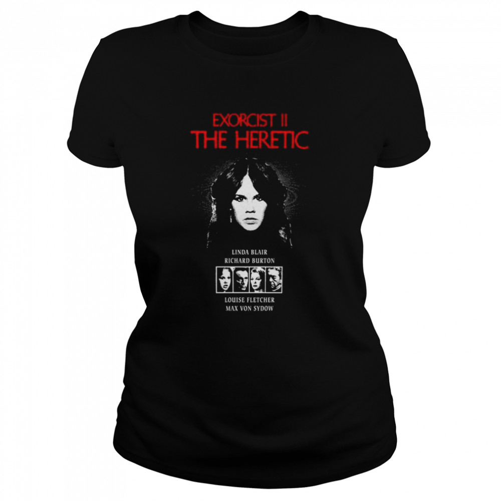 The Exorcist 2 Horror Poster shirt Classic Women's T-shirt