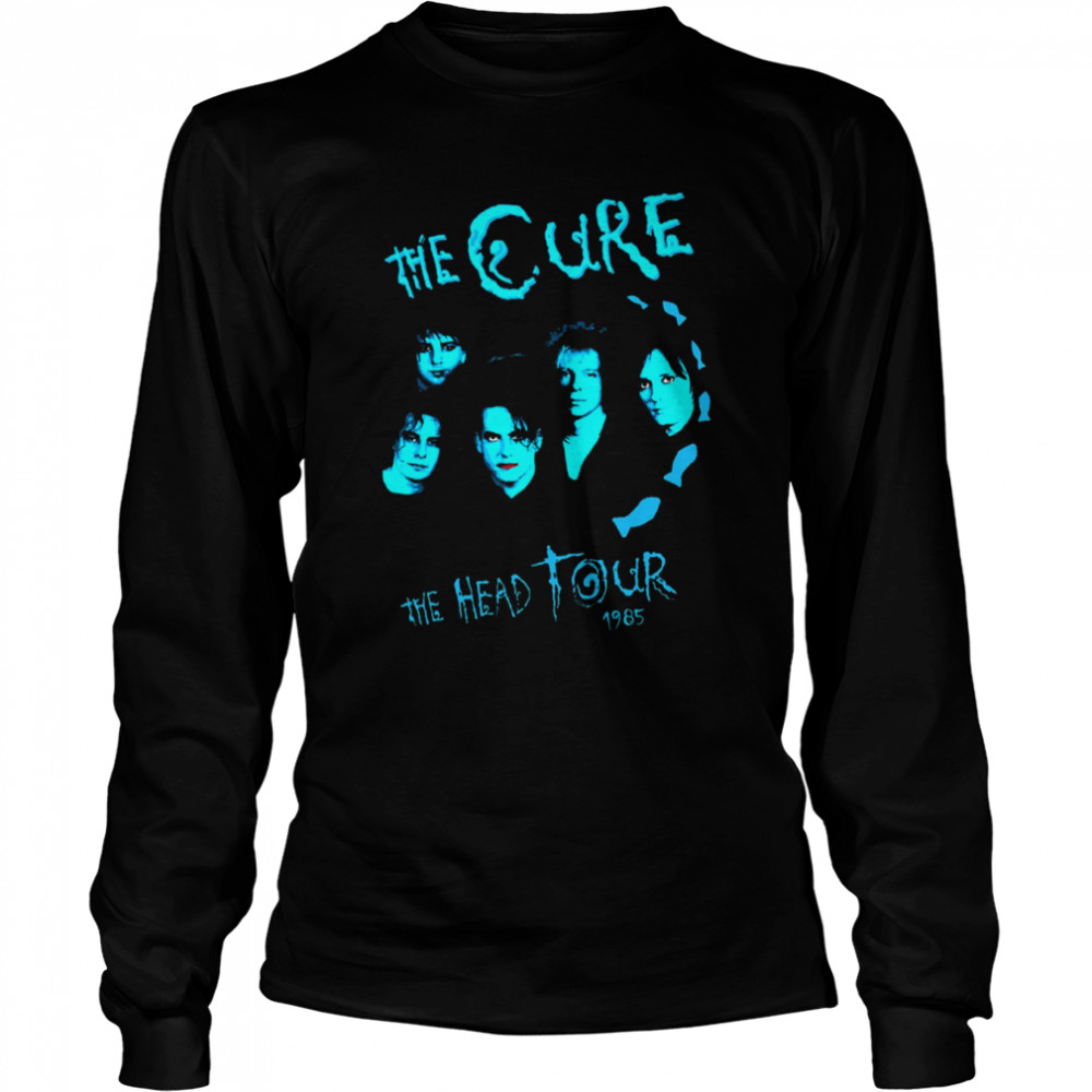 The Head Tour 1985 The Cure Rock Band Vintage shirt Long Sleeved T-shirt
