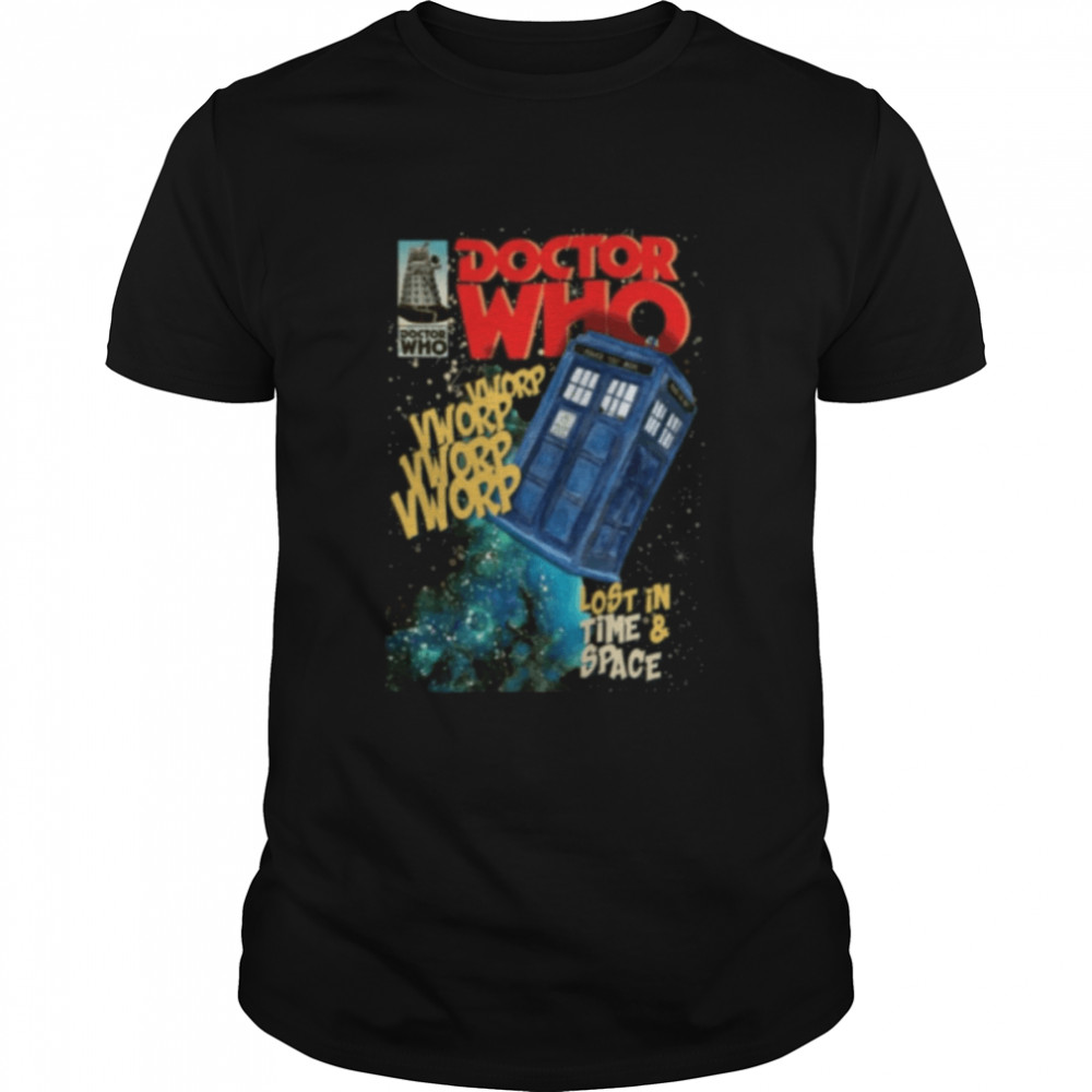 Vworp Lost In Time And Sapce Doctor Who shirt Classic Men's T-shirt