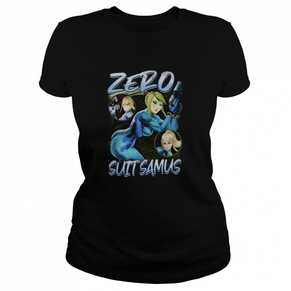 Zero Suit Samus Smash Bros Vintage shirt Classic Women's T-shirt