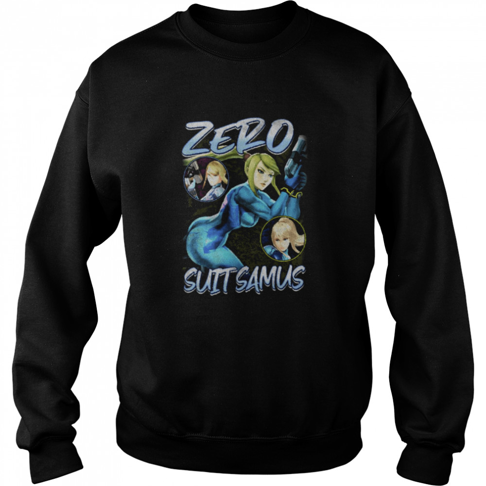 Zero Suit Samus Smash Bros Vintage shirt Unisex Sweatshirt