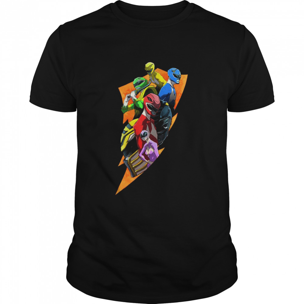 Class Reunion Power Rangers shirt