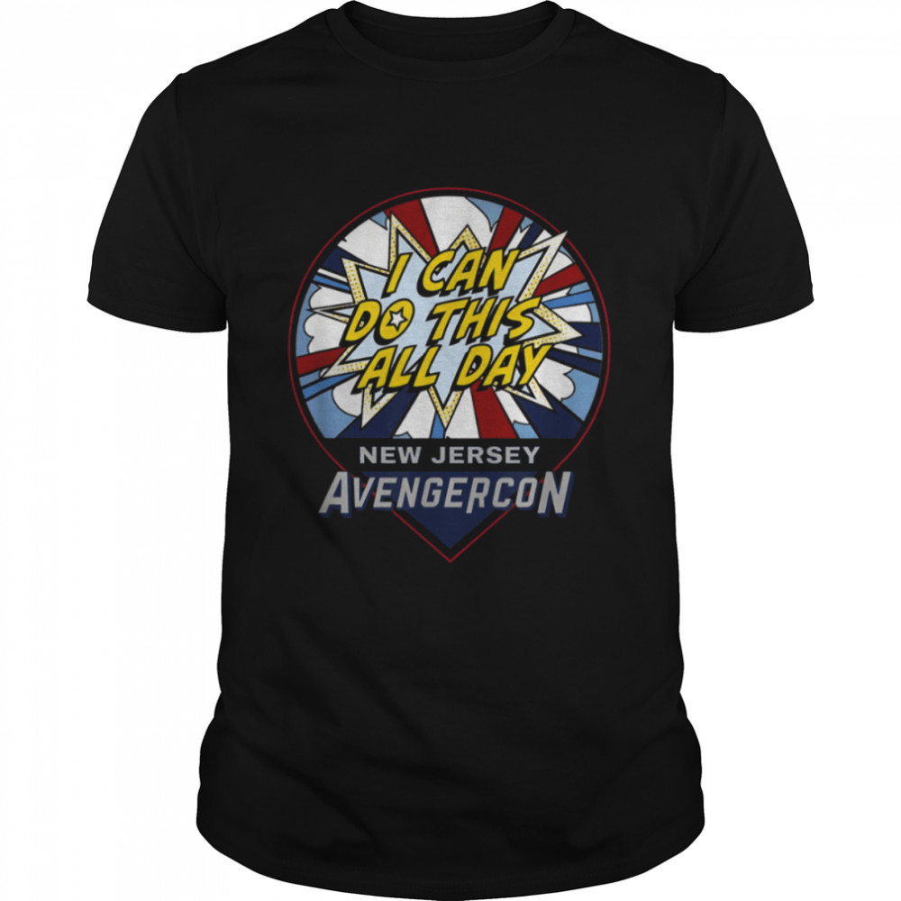 I Can Do This All Day Avengercon Pop Art Ms Marvel Marvel Comics Holiday shirt