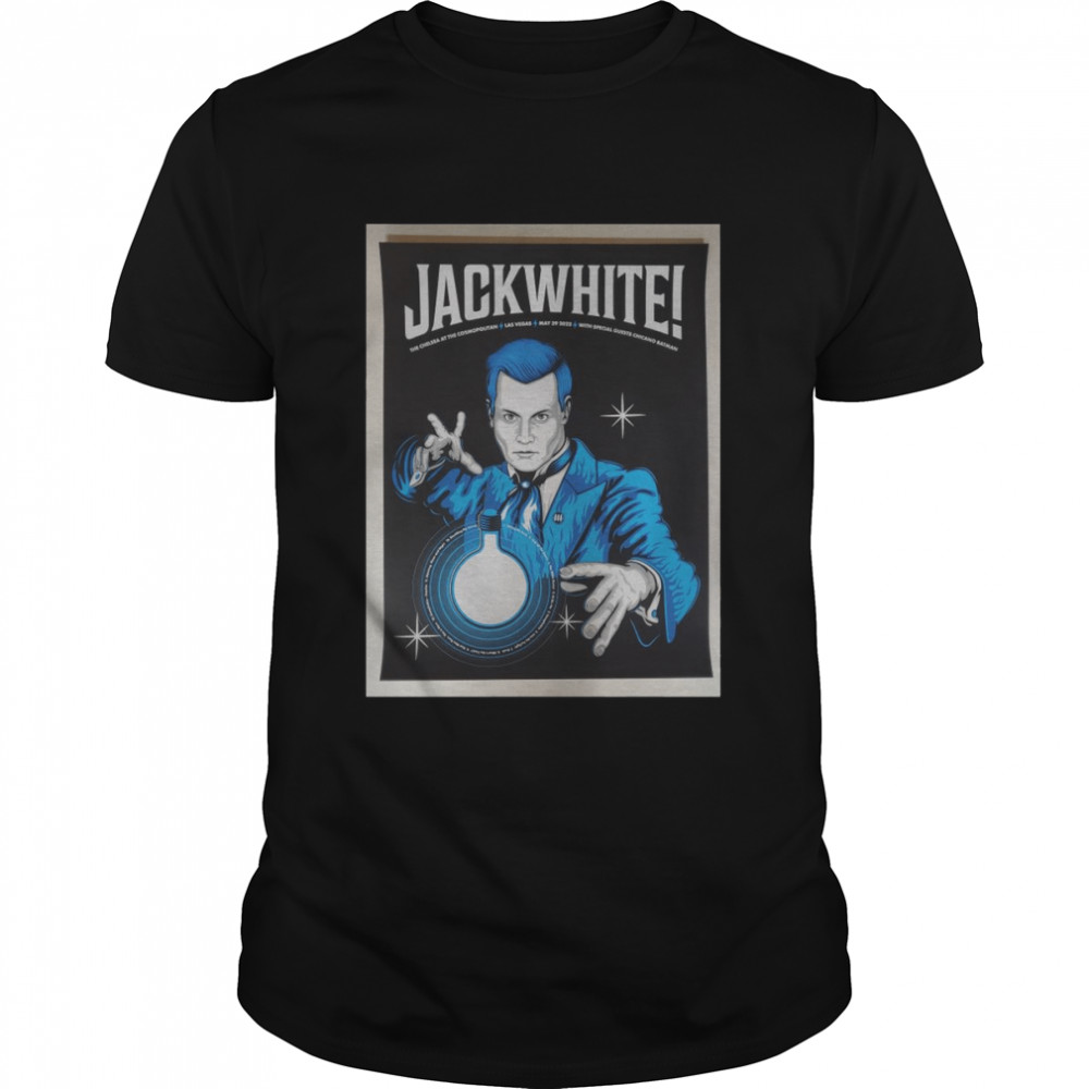 Matthew Jacobson Jack White Las Vegas Poster Artist Edition 2022 shirt