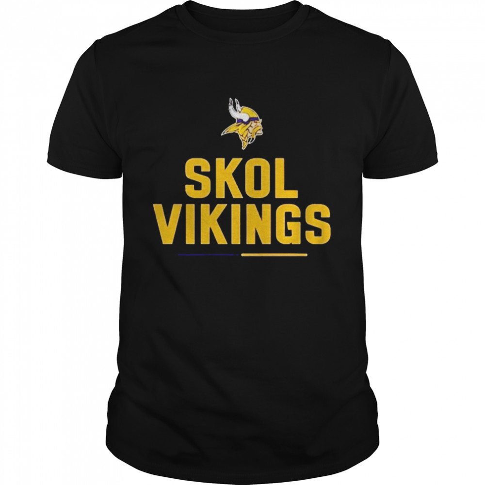 NfFL Minnesota Vikings Team Slogan Skol Vikings shirt