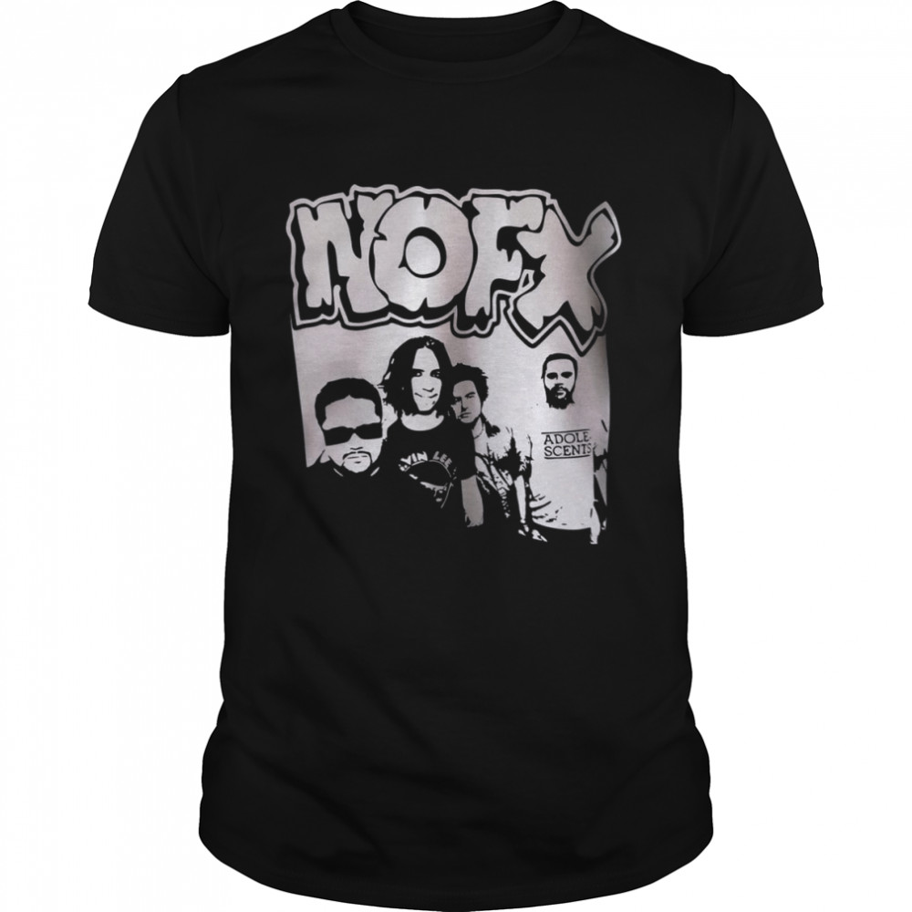 Nofx Hardcore Punk Rock Band Black Art shirt