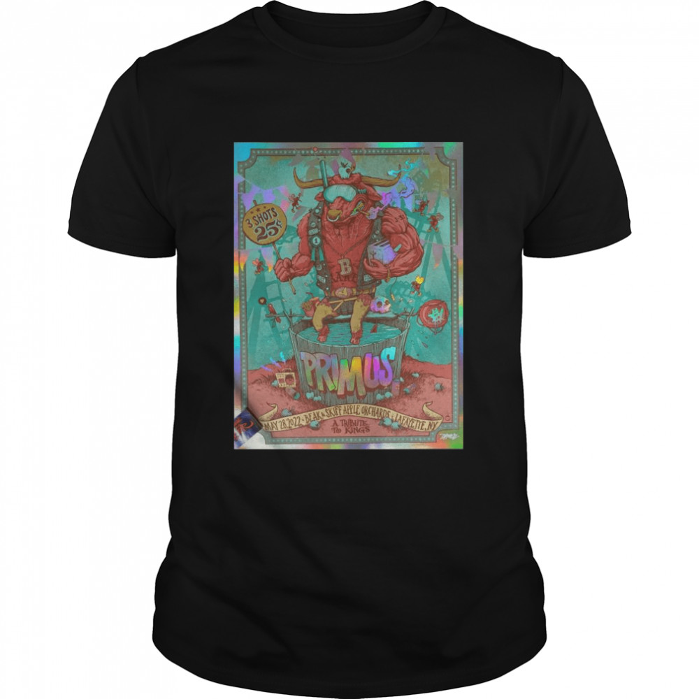 Primus Lafayette Poster Foil Variant Artist Edition 2022 shirt