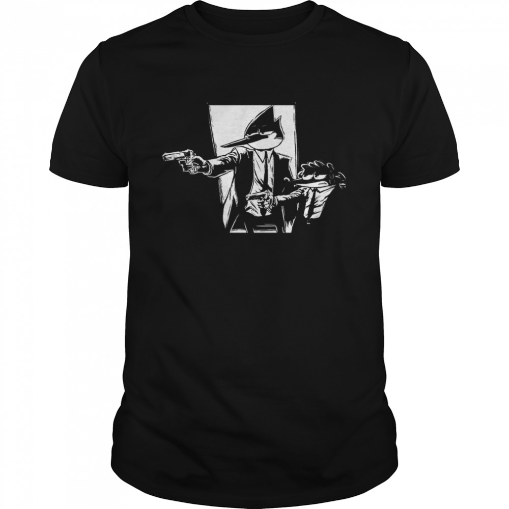 Regular Show X Pulp Fiction shirt