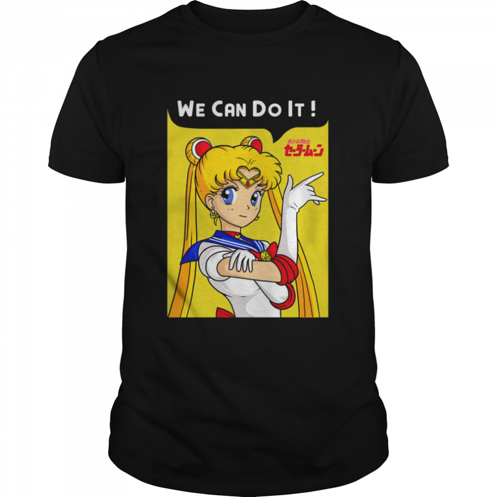 Sailor Moon We Can Do It shirt Classic Men's T-shirt
