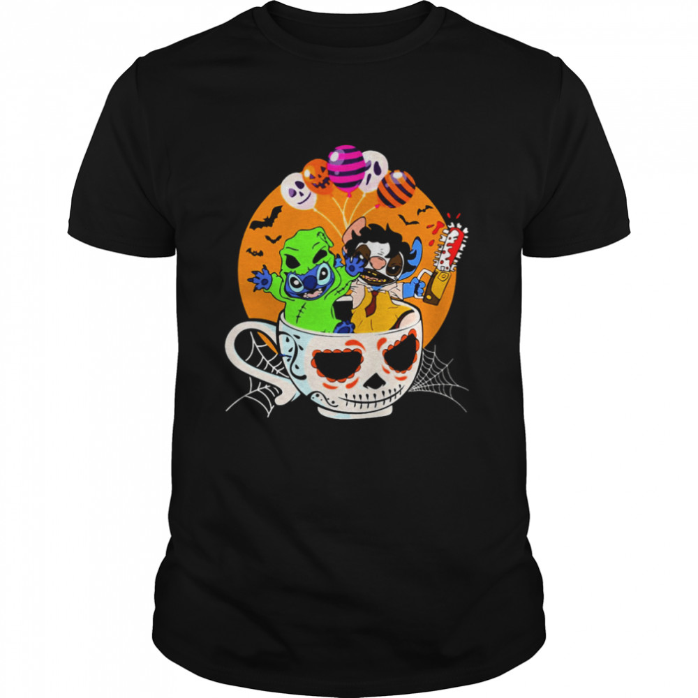 Stitch Horror Ghost Halloween shirt