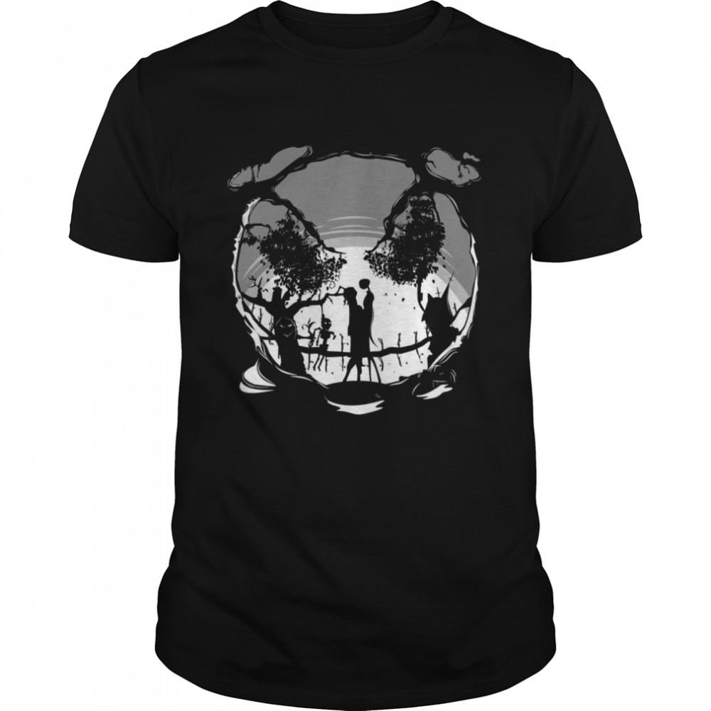 The Pumpkin Kiss The Nightmare Before Christmas shirt