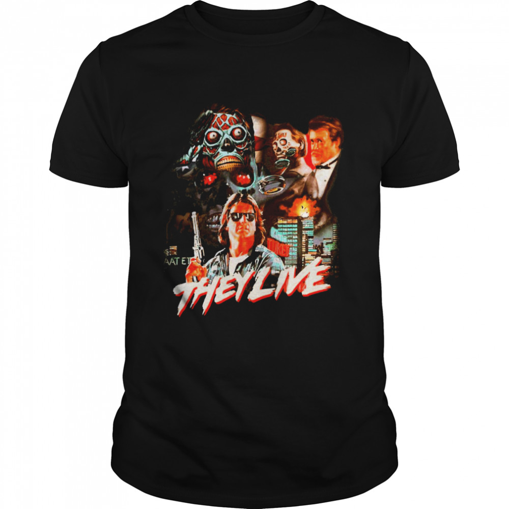 They Live Horror Movie Halloween shirt