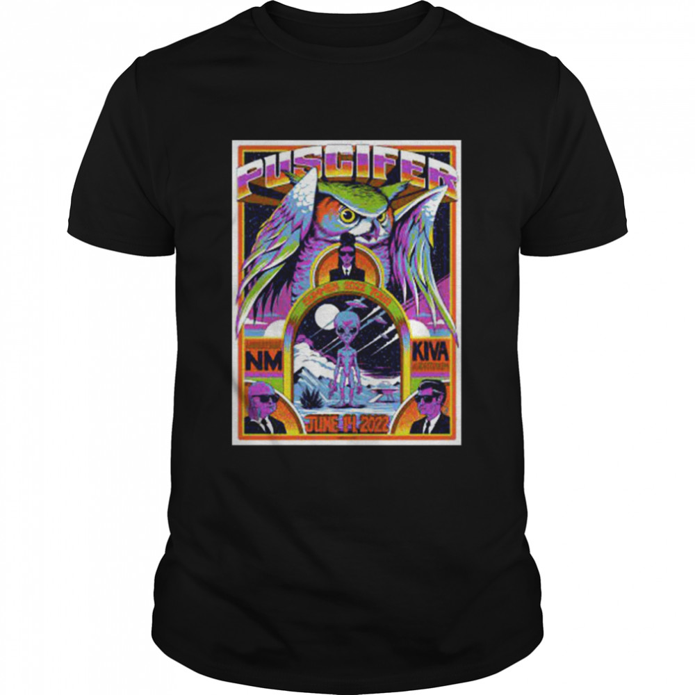 Travis Gillan Puscifer Albuquerque Poster Artist Edition 2022 shirt