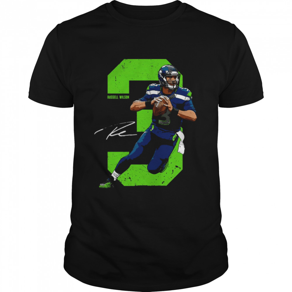 Wilson Quarterback Seattle Football shirt