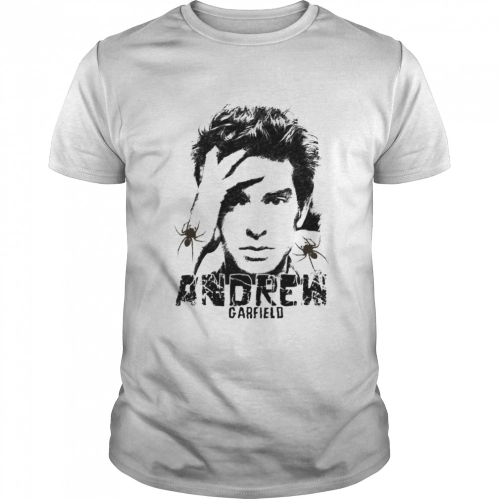 Actor Andrew Garfield Sketch shirt